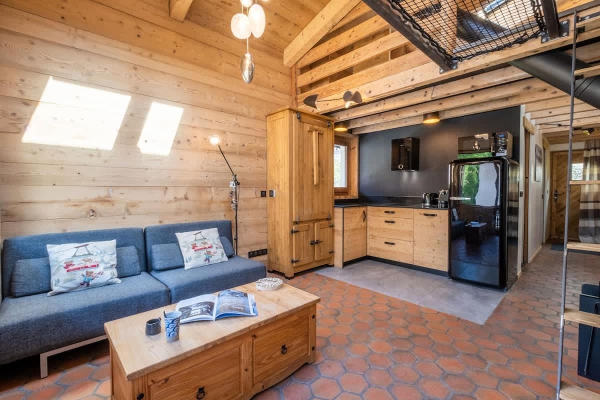 Chalet Racar Pour 4 Personnes, Centre Ville Et Vue Sur La Montagne Chamonix Ngoại thất bức ảnh